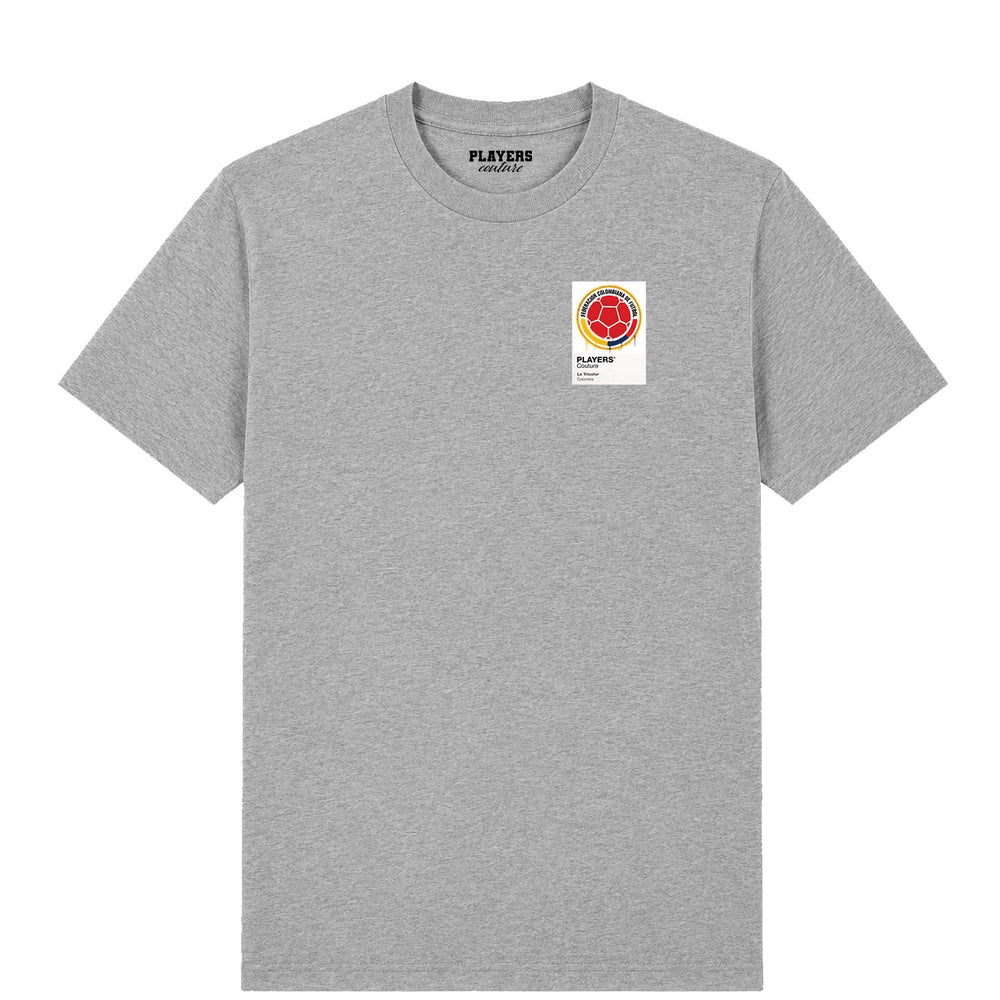 Colombia Logo Graffiti Frame Men's T-Shirt - colombia graffiti frame mens grey tshirt