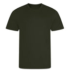 Custom Upload Your t-shirt – green men's t-shirt featuring the Custom Upload Your Players Couture logo