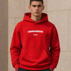 commanders name-print hoodie - red