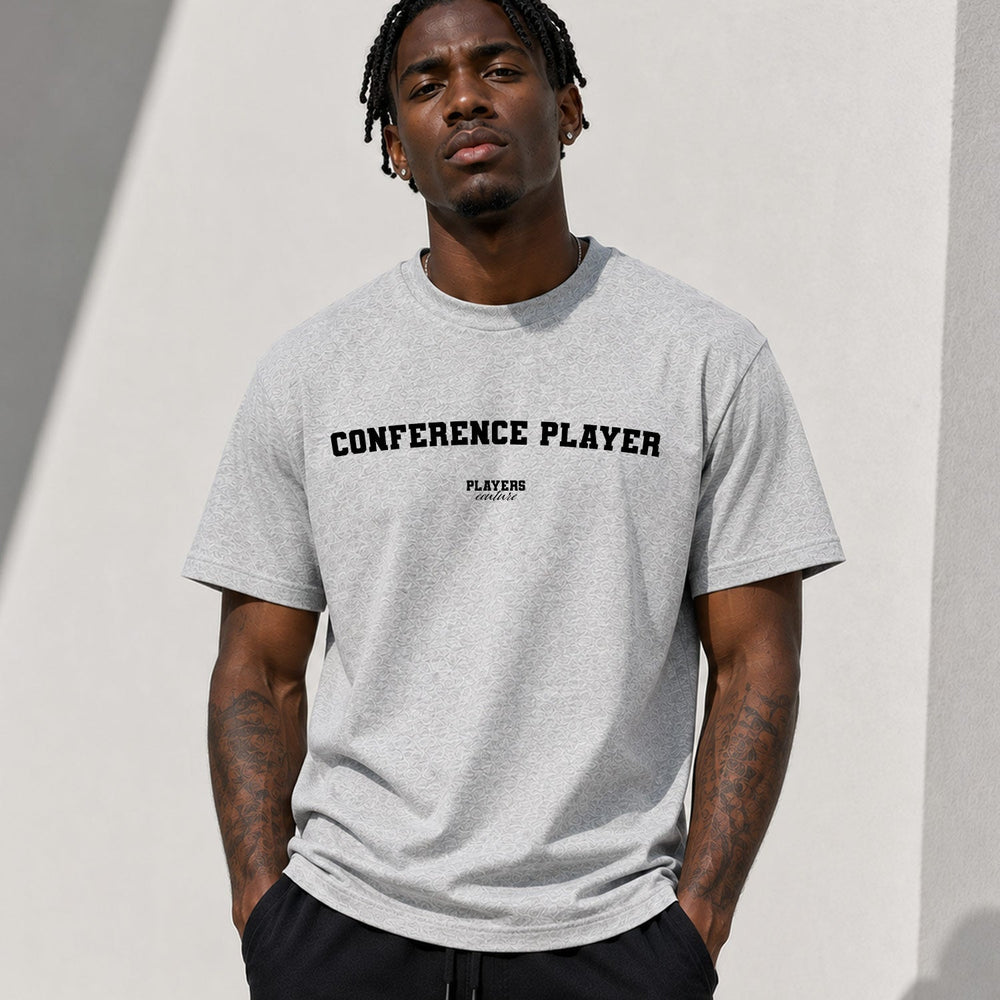 Conference Player grey T-shirt lifestyle image 2