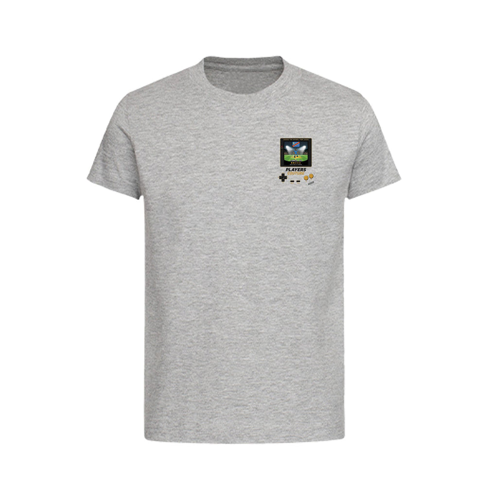 Congo DR World Cup 8-Bit Kids T-Shirt retro gaming football design by Players Couture