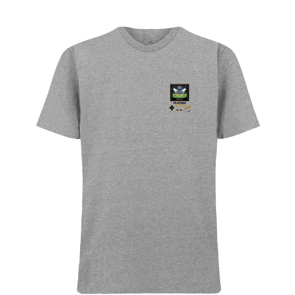 Congo DR World Cup 8-Bit Men's T-Shirt retro gaming football design by Players Couture
