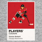 Connor Bedard Blackhawks Ice Hockey Icon Frame Men's Hoodie – image 6