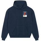 Connor McDavid 97 hoodie – navy men's hoodie featuring the Connor McDavid 97 Players Couture logo