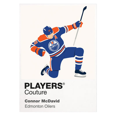 Connor McDavid Oilers Ice Hockey Icon Frame Men's T-Shirt – image 1