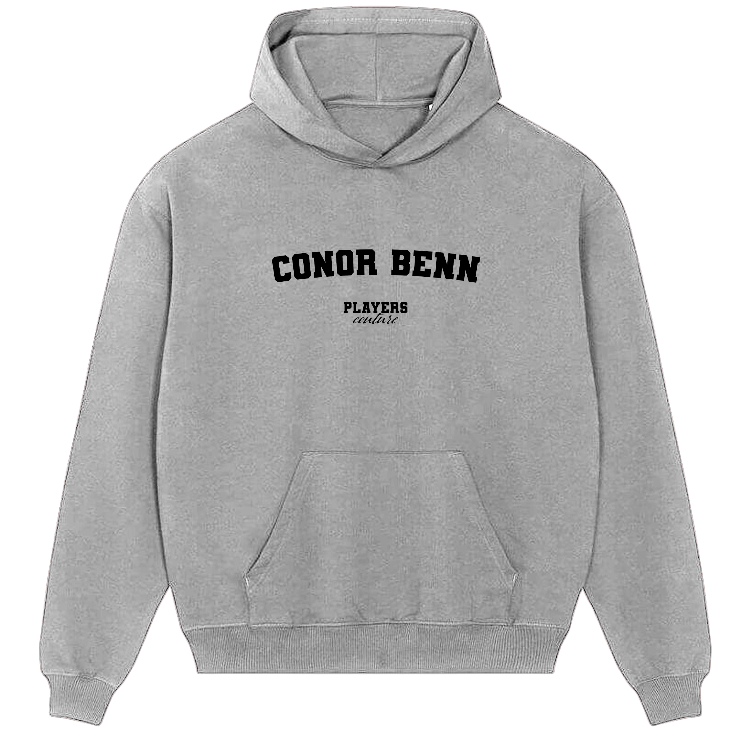 Conor Benn Players Couture Men's Casual Hoodie Gray