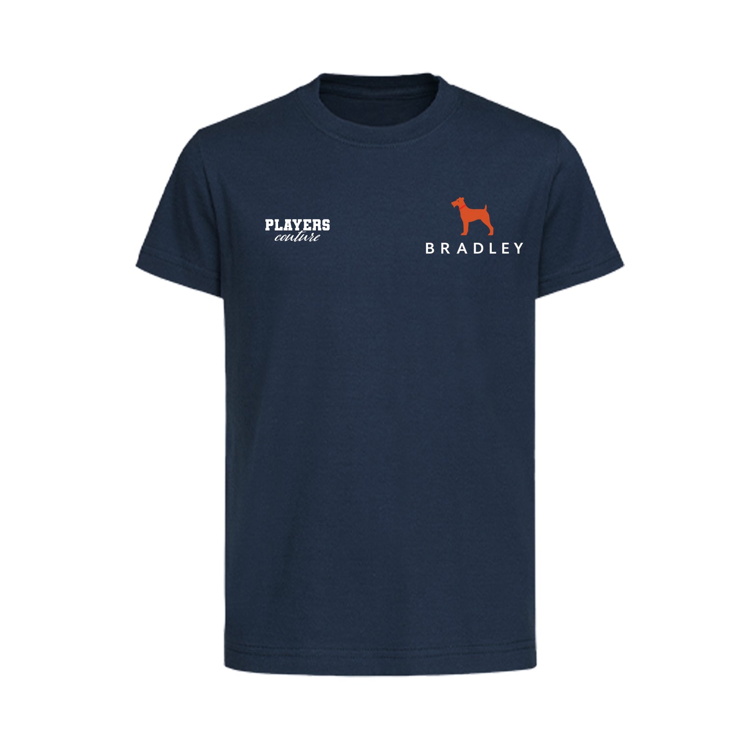 Conor Bradley Logo Players Couture Kids T-Shirt Navy
