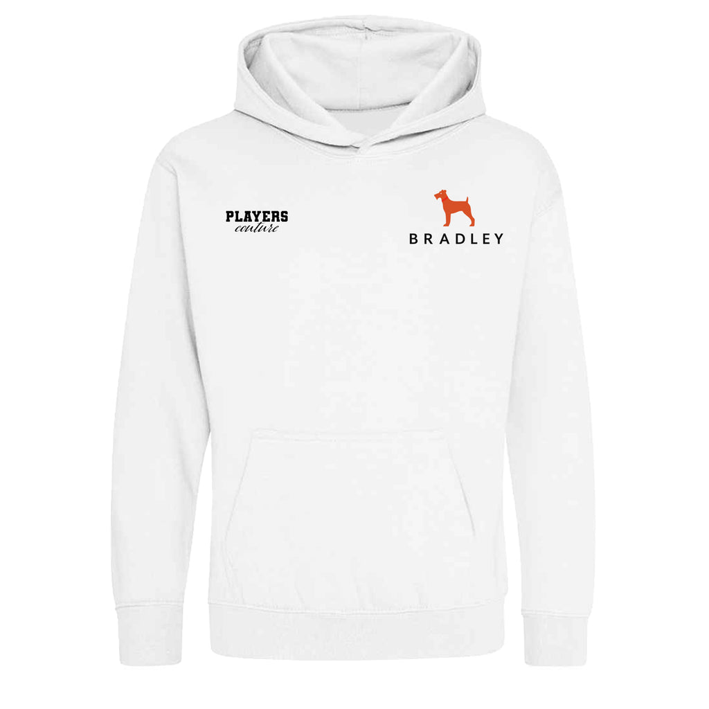 Conor Bradley Logo Players Couture Kids Hoodie White
