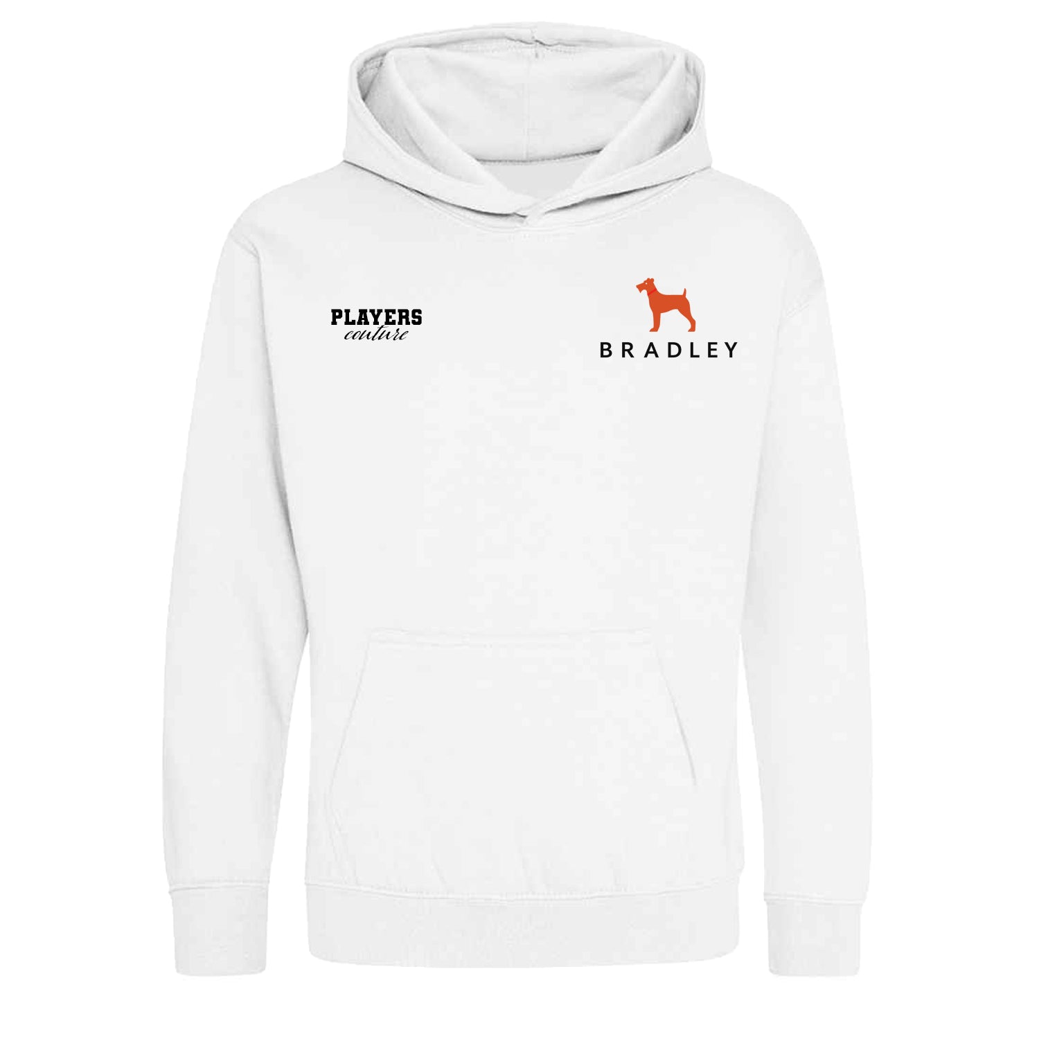 Conor Bradley Logo Players Couture Kids Hoodie White