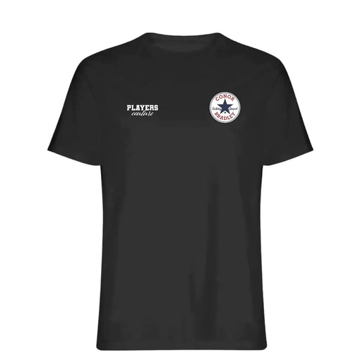 Conor Bradley Star t-shirt – black men's t-shirt featuring the Conor Bradley Star Players Couture logo