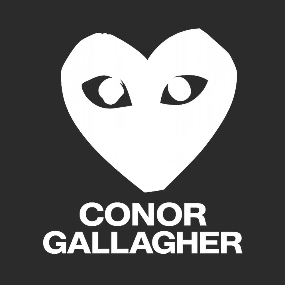 Conor Gallagher Logo Players Couture Mens T-Shirt - White / S | Atletico Madrid, Charlton Athletic, Chelsea, Crystal Palace, England, Fashion Collection, Football, Men's, Swansea City, T-Shirts, Tottenham Hotspur, Volume 1, West Bromwich Albion