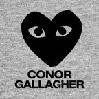 Conor Gallagher Logo Players Couture Mens T-Shirt - White / S | Atletico Madrid, Charlton Athletic, Chelsea, Crystal Palace, England, Fashion Collection, Football, Men's, Swansea City, T-Shirts, Tottenham Hotspur, Volume 1, West Bromwich Albion