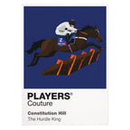 Constitution Hill horse racing T-shirt – white view