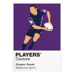 Cooper Cronk Melbourne Storm rugby league hoodie white
