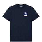 Cooper Flagg Mavericks Basketball Icon Frame Men's T-Shirt - Navy