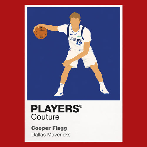 Cooper Flagg Mavericks Basketball Icon Frame - Icon Design