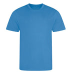 Custom Upload Your t-shirt – blue men's t-shirt featuring the Custom Upload Your Players Couture logo
