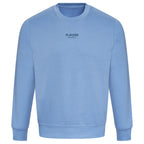 Essentials Collection hoodie – blue men's hoodie with white Essentials Collection letters and Players Couture logo on the