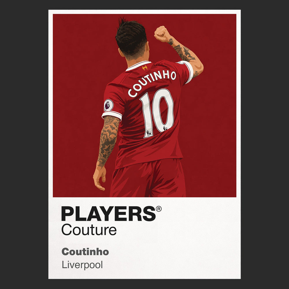 Coutinho Liverpool Men's T-Shirt - Black