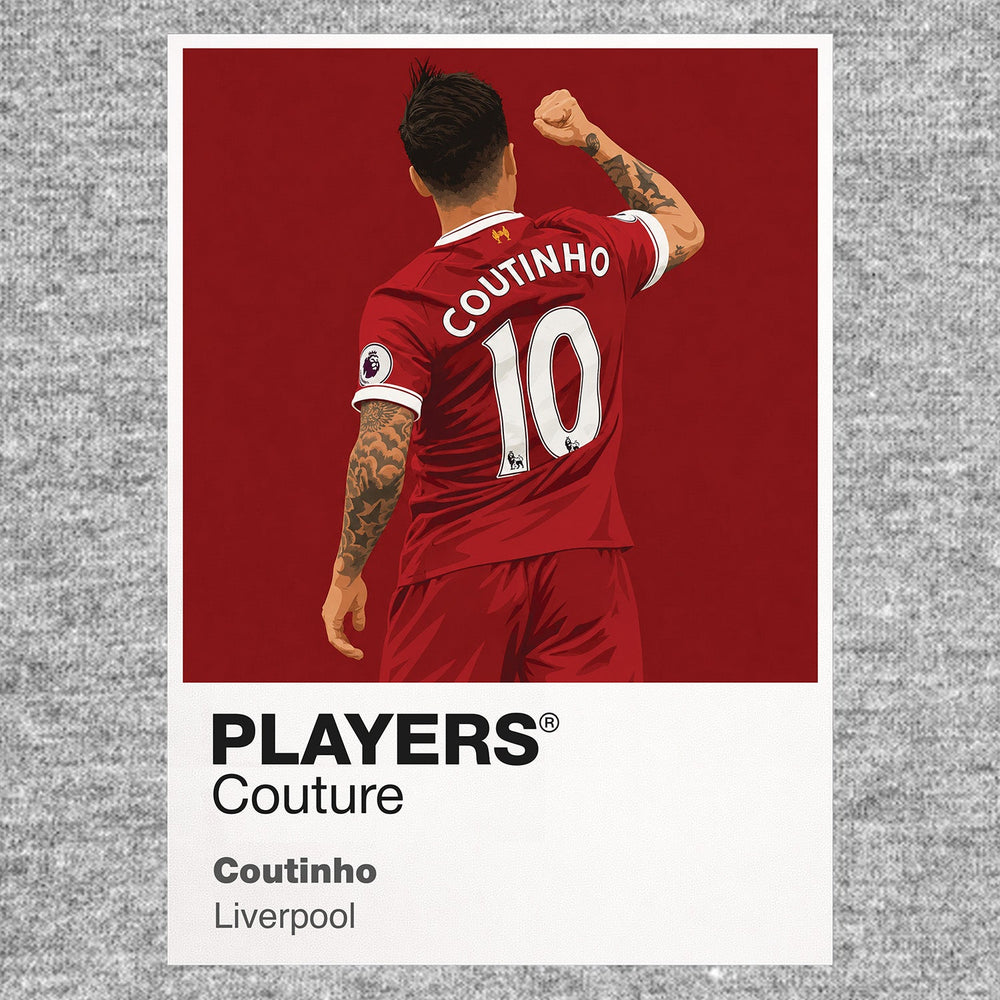 Coutinho Liverpool Men's Hoodie - Grey