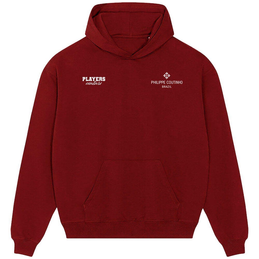 Philippe Coutinho Logo Players Couture Men's Casual Hoodie Red