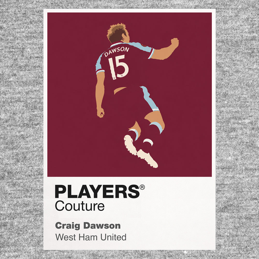 Craig Dawson West Ham Icon Frame Men's Hoodie