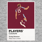 Craig Dawson West Ham Icon Frame Men's Hoodie