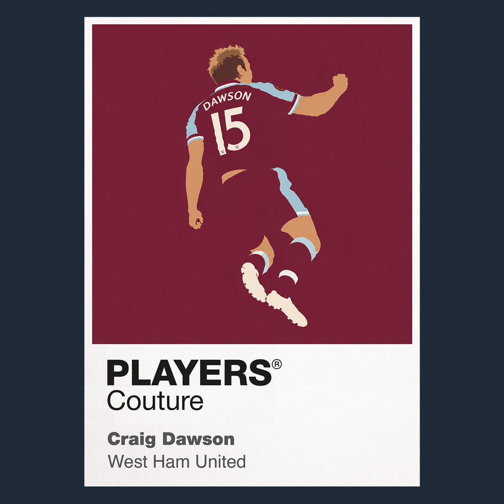 Craig Dawson West Ham Icon Frame Men's Hoodie