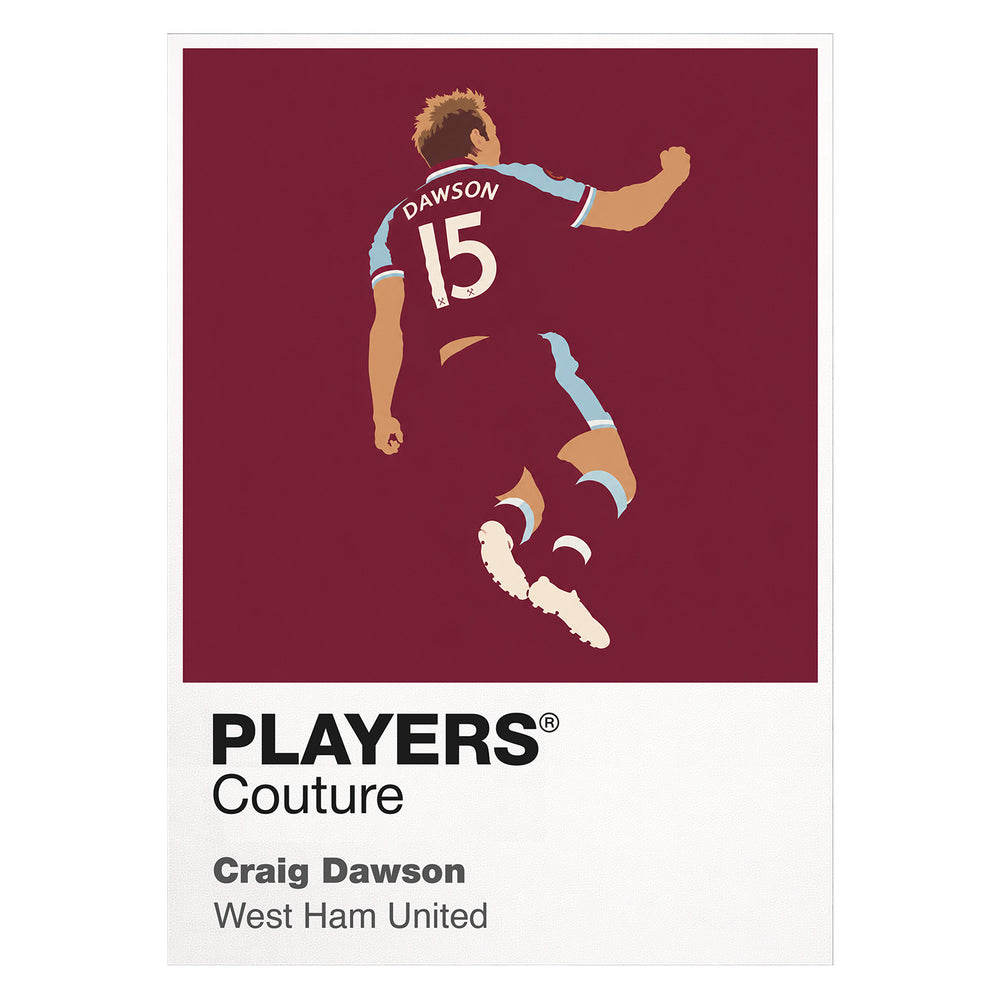 Craig Dawson West Ham Icon Frame Men's Hoodie