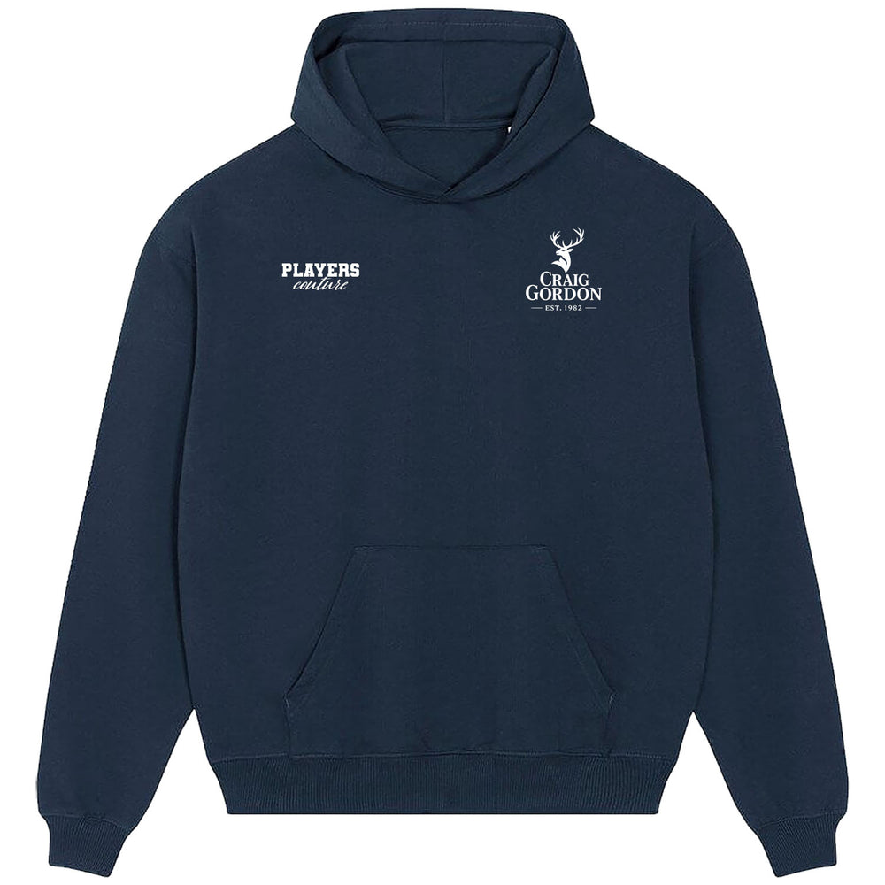 Craig Gordon Logo Players Couture Men's Casual Hoodie Navy