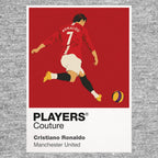 Cristiano Ronaldo 2 Man United Men's T-Shirt - Grey
