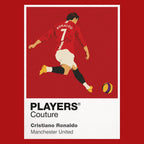 Cristiano Ronaldo 2 Man United Men's T-Shirt - Red
