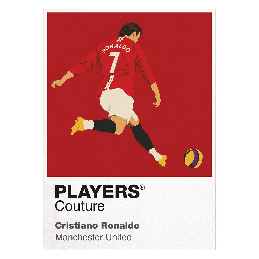 Cristiano Ronaldo 2 Man United Men's T-Shirt - White