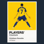 Cristiano Ronaldo Al-Nassr Icon Frame — Navy
