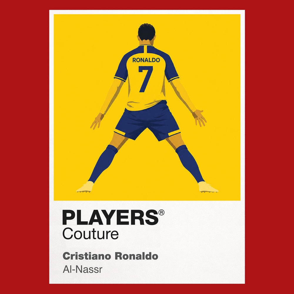 Cristiano Ronaldo Al-Nassr Icon Frame — Red
