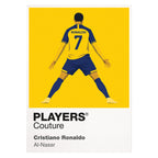 Cristiano Ronaldo Al-Nassr Icon Frame — White