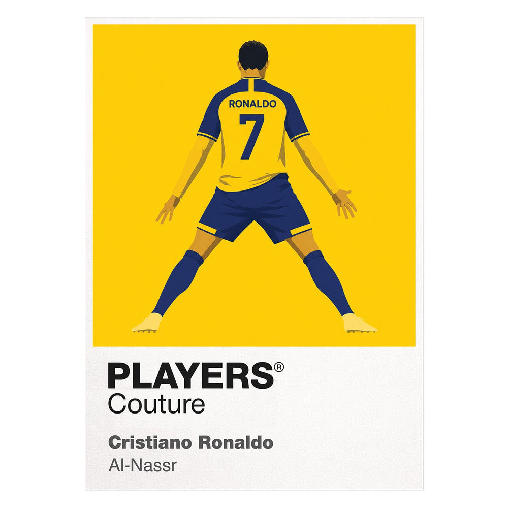 Cristiano Ronaldo Al-Nassr Icon Frame — White