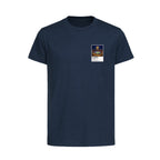 Cristiano Ronaldo Al Nassr Icons in Lights Frame Kids T-Shirt in Navy