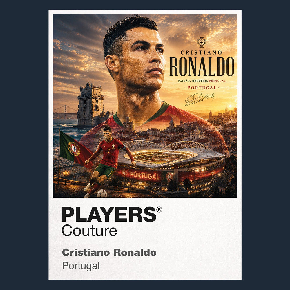 Cristiano Ronaldo Portugal Atlas Frame artwork by Players Couture