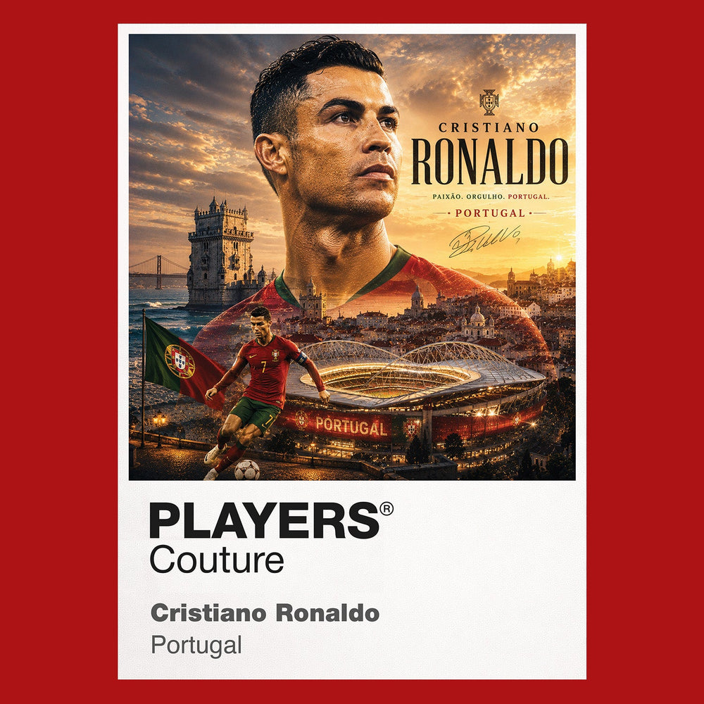 Cristiano Ronaldo Portugal Atlas Frame artwork by Players Couture