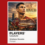 Cristiano Ronaldo Portugal Atlas Frame artwork by Players Couture