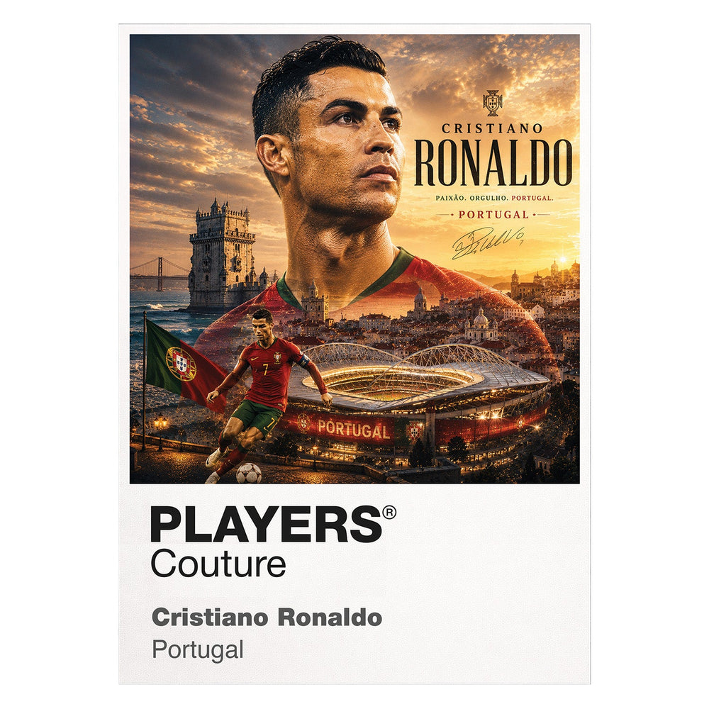 Cristiano Ronaldo Portugal Atlas Frame artwork by Players Couture