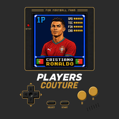 Cristiano Ronaldo Icon 8-Bit Men's Hoodie - image 1
