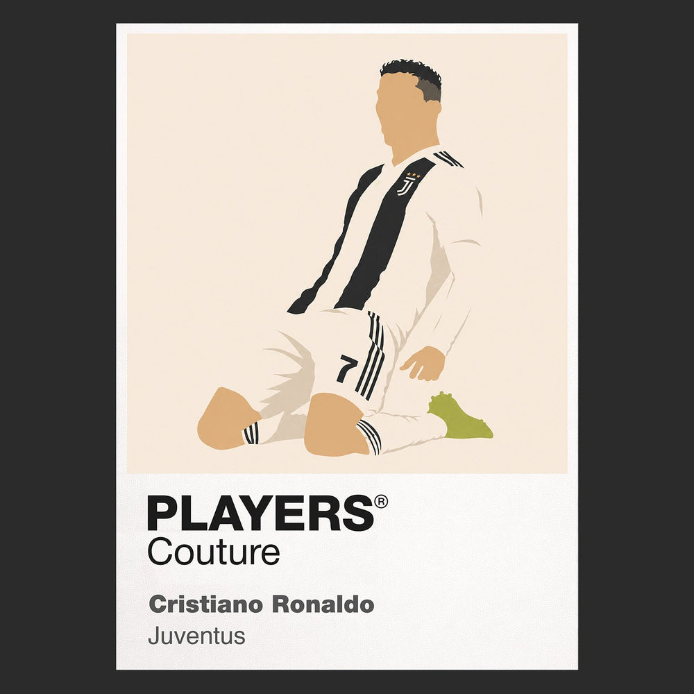 Cristiano Ronaldo Juventus Icon Frame — Black
