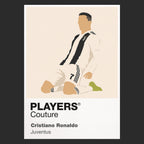 Cristiano Ronaldo Juventus Icon Frame — Black