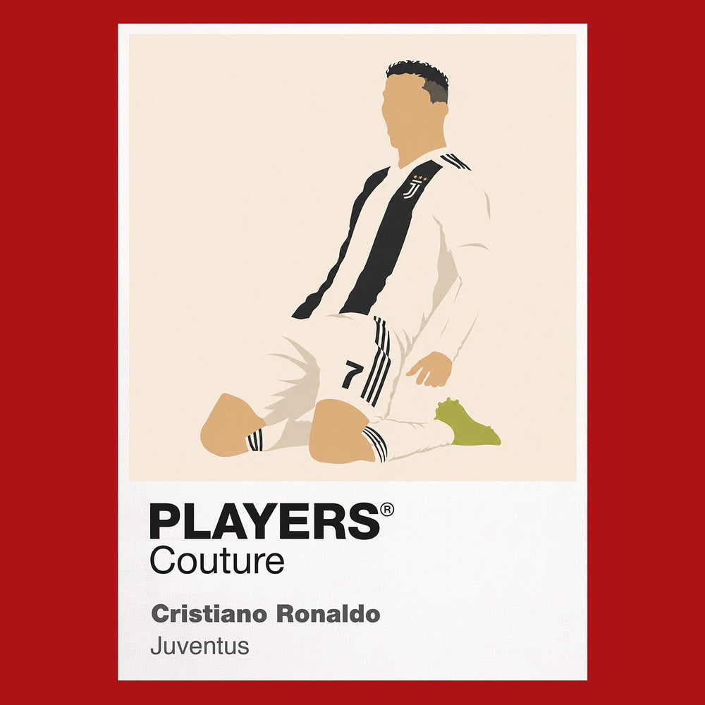 Cristiano Ronaldo Juventus Icon Frame — Red