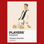 Cristiano Ronaldo Juventus Icon Frame — Red