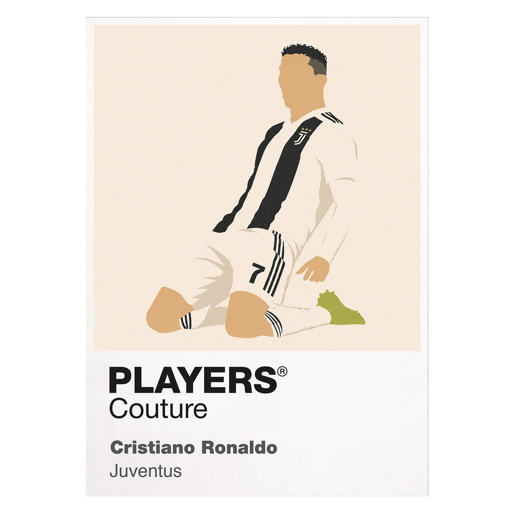 Cristiano Ronaldo Juventus Icon Frame — White
