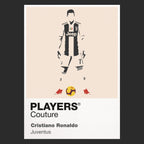Cristiano Ronaldo Juventus 2 Icon Frame Men's T-Shirt
