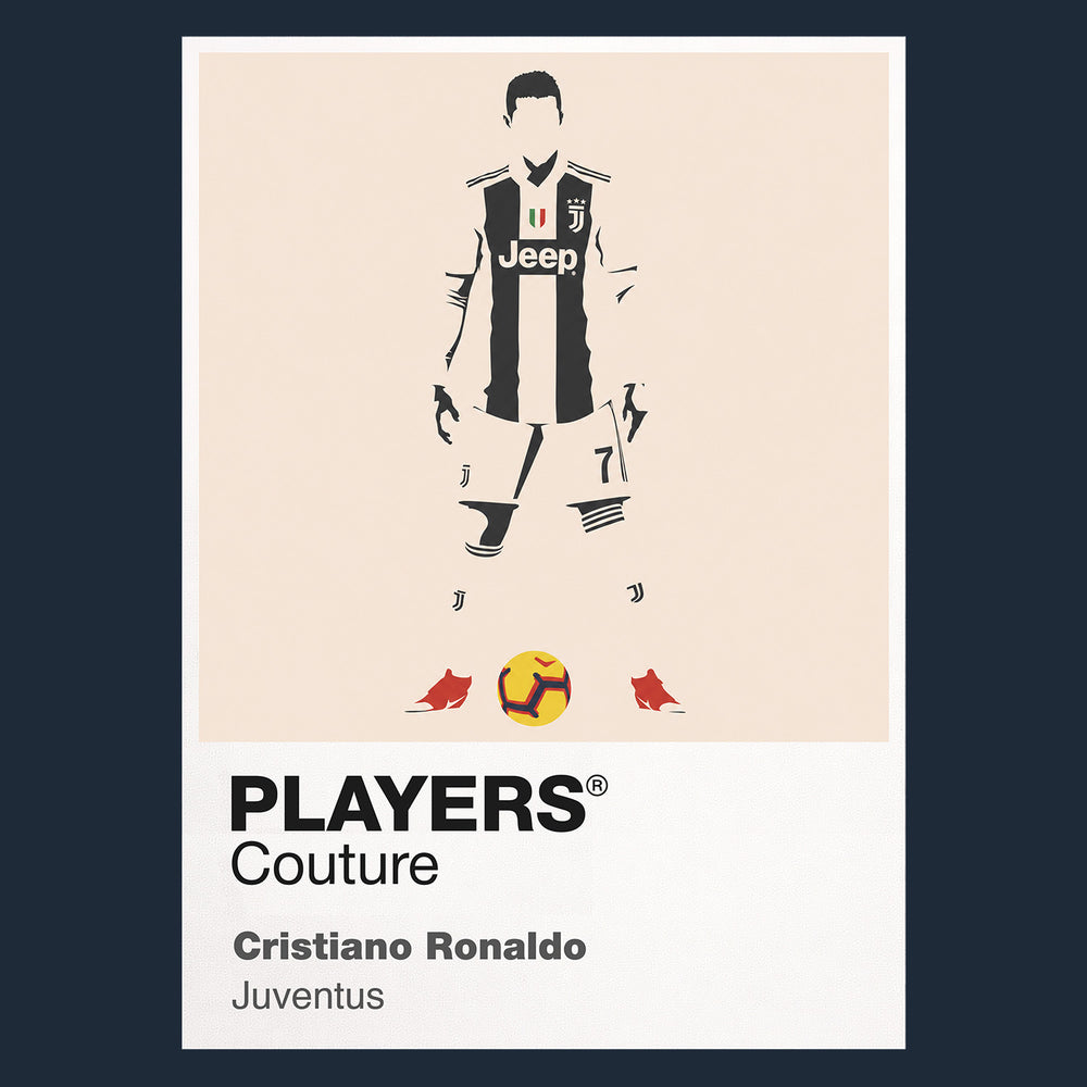 Cristiano Ronaldo Juventus 2 Icon Frame Men's T-Shirt